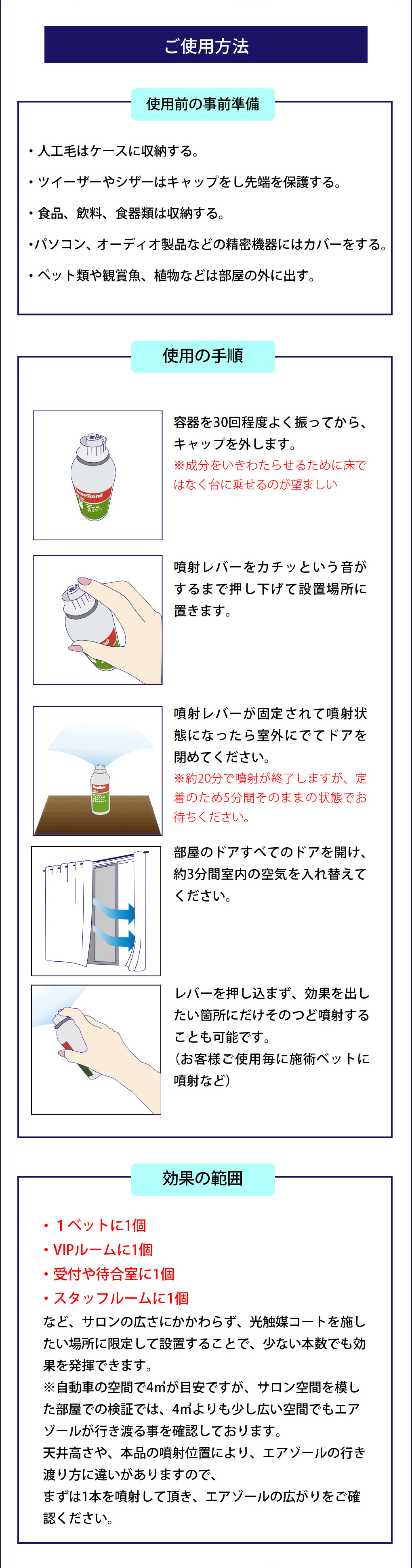 可視光応答型光触媒スプレー Threebond6735 全量噴射タイプ ホルムアルデヒドも無害化 まつげエクステ商材の松風